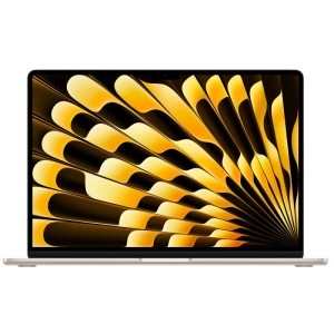 15.3 Ноутбук Apple MacBook Air 15 2024 2880x1864, Apple M3, RAM 16 ГБ, SSD 512 ГБ, Apple graphics 10-core, macOS, Z1BT000MA, Starlight, русская раскладка
