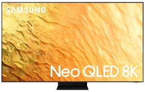 Телевизор Samsung QE75QN800BUXCE 2022, черный