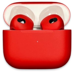 Беспроводные наушники Apple AirPods 3 Color (Красный матовый)