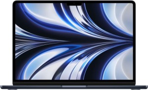 Ноутбук Apple MacBook Air 13 (2022) MLY33, Apple M2, 8 core, 8ГБ, 256ГБ SSD, черный