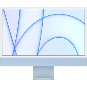 Моноблок Apple iMac 24", 7-core GPU, 2021 г. MJV93 8-Core CPU 7-Core GPU/8 ГБ/256GB SSD/23.5"/4480x2520/MacOS (Синий)