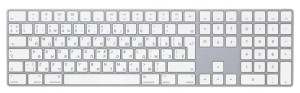 Клавиатура Apple Magic Keyboard with Numeric Keypad (MQ052RS/A) Silver Bluetooth