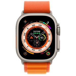 Apple Watch Ultra 49mm Orange Alpine Loop (MQFJ3) Medium