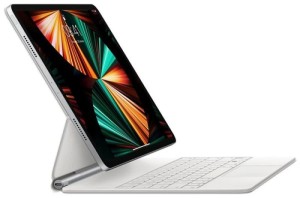 Клавиатура беспроводная Apple Magic Keyboard, для iPad Pro 12.9" (2021) MJQL3, Белая