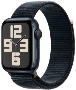 Умные часы Apple Watch SE 2023 GPS 40mm Midnight Aluminium Case with Midnight Sport Loop (MRE03)