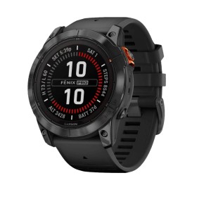 Смарт-часы Garmin Fenix 7X Pro Solar, Slate Gray / Black Band (010-02778-01)