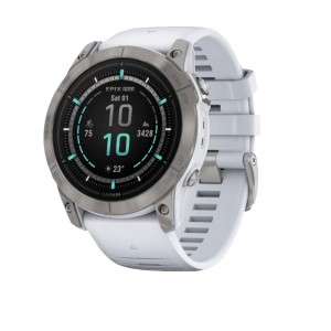 Умные часы Garmin EPIX Pro (Gen 2) 51mm, Sapphire Edition, Titanium / Whitestone (010-02804-11)