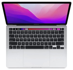 13.3" Ноутбук Apple MacBook Pro 13 2022 2560x1600, Apple M2, RAM 8 ГБ, LPDDR5, SSD 512 ГБ, Apple graphics 10-core, macOS, MNEQ3, серебристый, английская раскладка