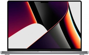 16.2" Ноутбук Apple Macbook Pro 16 (2021) 3456×2234, Apple M1 Pro, RAM 16 ГБ, LPDDR5, SSD 512 ГБ, Apple graphics 16-core, macOS, MK183, серый космос, английская раскладка