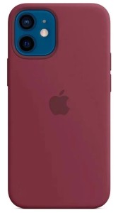 Чехол Apple iPhone 12 mini Silicon Case Plum