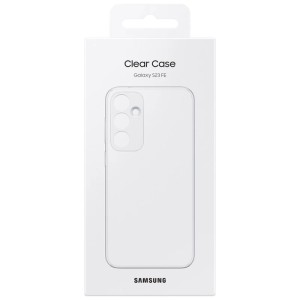 Чехол Samsung Clear Cover для Galaxy S23 FE, прозрачный ( EF-QS711CTEGRU)