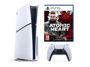 Игровая приставка Sony PlayStation 5 Slim 1ТБ SSD (c дисководом) + игра Atomic Heart