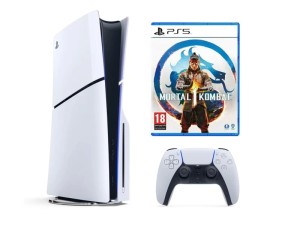 Игровая приставка Sony PlayStation 5 Slim 1ТБ SSD (c дисководом) + игра Mortal Kombat 1