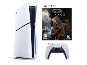 Игровая приставка Sony PlayStation 5 Slim 1ТБ SSD (c дисководом) + игра Assassin's Creed Мираж (Mirage)