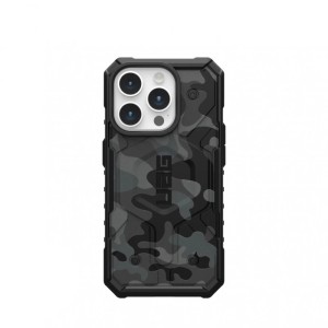 Чехол с поддержкой MAGSAFE Uag Pathfinder SE для iPhone 15 Pro 6.1, темный камуфляж (Midnight Camo) (114283114061)