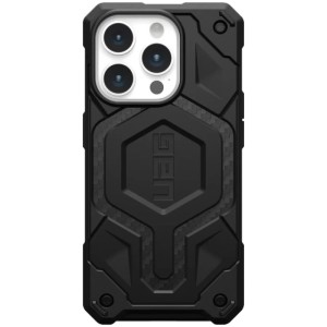 Чехол с поддержкой Magsafe Uag Monarch Pro для iPhone 15 Pro 6.1, Carbon Fiber (114221114242)