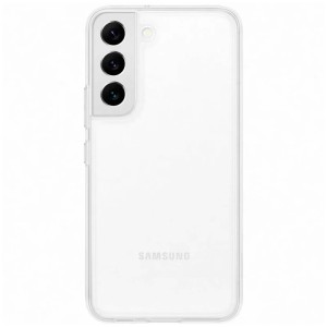 Силиконовый чехол для Samsung Galaxy S22, прозрачный