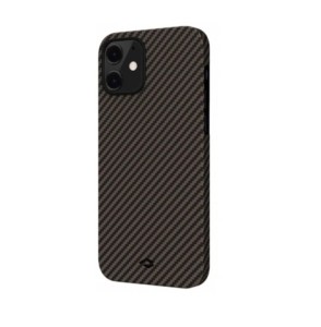 Чехол Pitaka MagEZ Case для Apple iPhone 12 Mini, коричневый, кевлар (арамид)