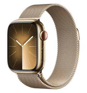 Смарт-часы Apple Watch Series 9 GPS + Cellular 41mm Stainless Steel Case with Milanese Loop