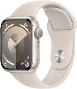 Умные часы Apple Watch Series 9 41 мм, M/L 150-200, Aluminium Case GPS, бежевый
