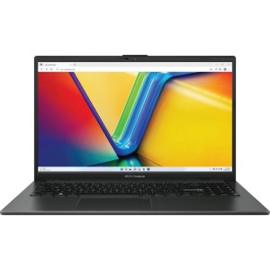 Ноутбук ASUS Vivobook 15 E1504GA-BQ345W, 15.6" (1920x1080) IPS/Intel N200/8ГБ DDR4/256G eMMC/UHD Graphics/Win 11 Home, черный (90NB0ZT2-M00HJ0)