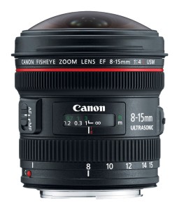 Объектив Canon EF 8-15mm f/4L Fisheye USM