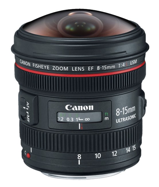 Объектив Canon EF 8-15mm f/4L Fisheye USM