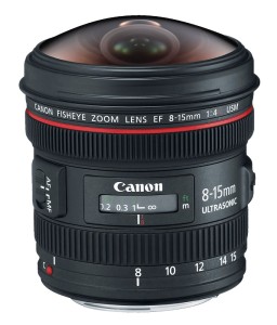 Объектив Canon EF 8-15mm f/4L Fisheye USM