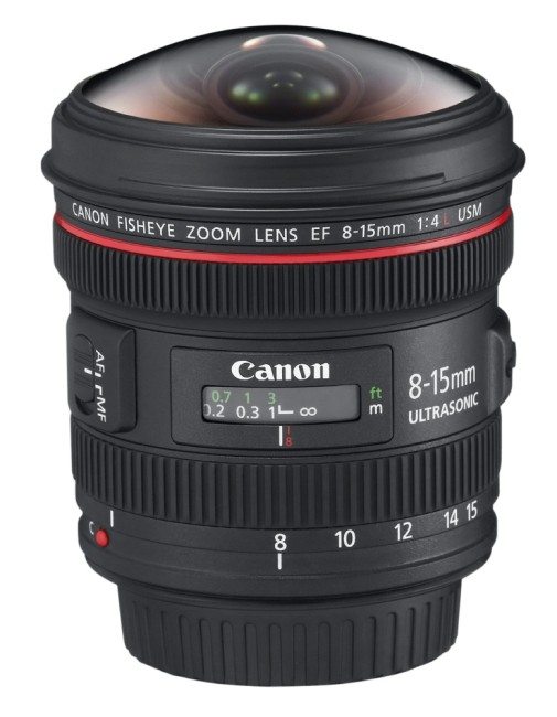 Объектив Canon EF 8-15mm f/4L Fisheye USM