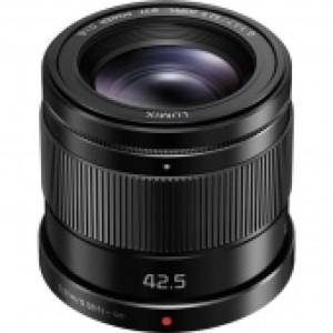 Объектив Panasonic 42.5mm f/1.7 G Aspherical Power O.I.S. (H-HS043E), черный