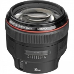 Объектив Canon EF 85mm f/1.2L II USM, черный