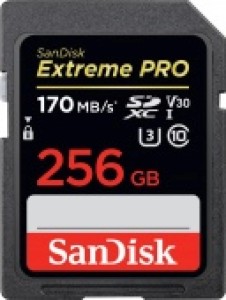 Карта памяти SanDisk Extreme Pro SDXC UHS Class 3 V30 170MB/s 256GB