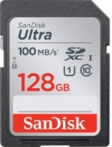 Карта памяти SanDisk SDXC class 10 UHS-I Ultra 128GB [100mb/s]