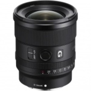 Объектив Sony FE 20 мм f/1.8 G (SEL20F18G), черный