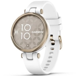 Умные часы Garmin Lily - Sport Edition Cream Gold Bezel with White Case and Silicone Band (010-02384-10)