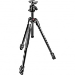 Штатив Manfrotto MK290XTA3-BH штатив алюм. MT290XTA3 + головка 496RC2   3/170/65,5/2,2/5 (сек/выс/слож/вес/нагр) черный