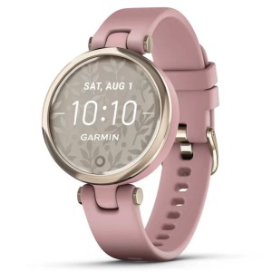 Умные часы Garmin Lily - Sport Edition Cream Gold Bezel with Dust Rose Case and silicone Band (010-02384-13)