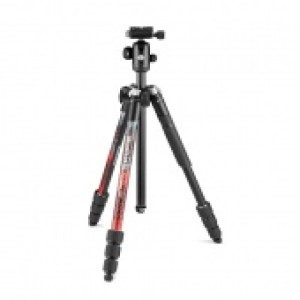 Штатив Manfrotto MKELMII4RD-BH Штатив Element II с головой, алюм., 4 секции, красный