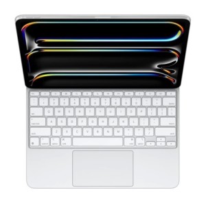 Клавиатура для iPad Pro 11 M4, (2024), Magic Keyboard, белая