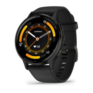 Смарт-часы Garmin Venu 3 черные с серым безелем (010-02784-01)