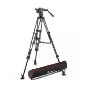 Комплект Manfrotto MVK608TWINMA Штатив MVTTWINMA с видеоголовой MVH608AH для видеокамеры