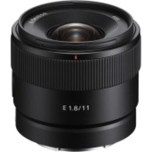 Объектив Sony 11mm f/1.8 Lens (SEL11F18), черный