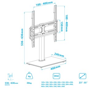 Кронштейн KROMAX X-STAND-2  черный