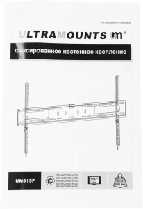 Кронштейн ULTRAMOUNTS UM815F черный