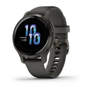 Умные часы Garmin Venu 2S, черный (010-02429-10)