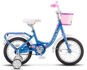 Детский велосипед STELS Flyte Lady 16 Z011 (2021) 11" голубой (требует финальной сборки)