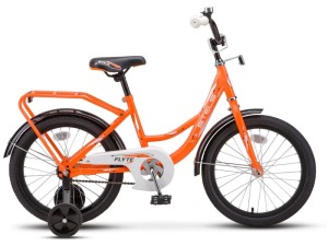 Детский велосипед STELS Flyte 16 Z011 (2021) 11" оранжевый (требует финальной сборки)