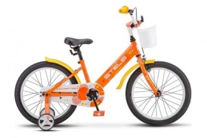 Детский велосипед STELS Captain 18 V010 (2020) 10" оранжевый (требует финальной сборки)