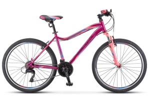 Велосипед STELS Miss 5000 V 26 V050 (2021) 18" вишневый/розовый (требует финальной сборки)