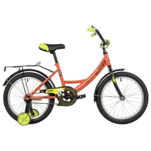 Велосипед 18" Novatrack VECTOR, оранжевый